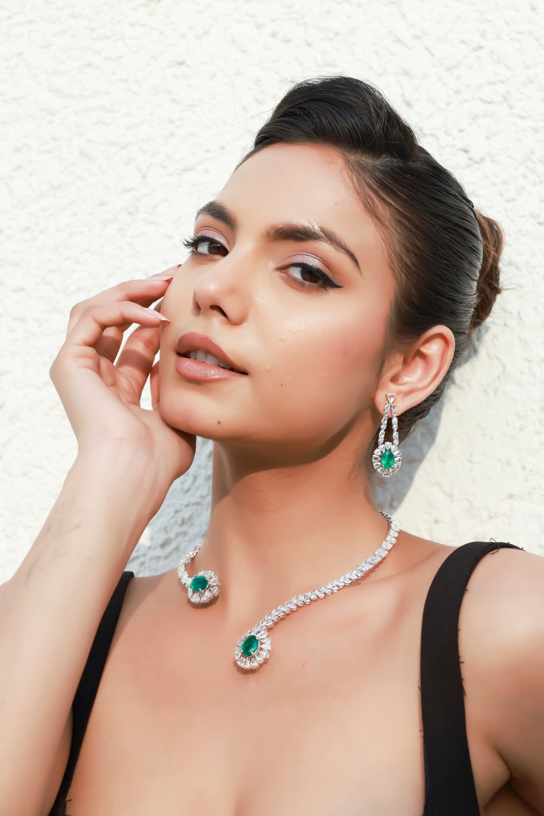 Emerald jewellery